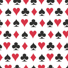 card icon pattern. spades-hearts-diamonds-clubs icon. cards game. casino game