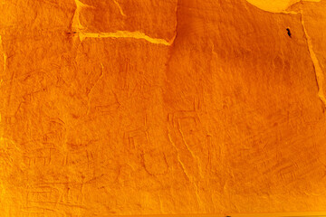 Ancient rock engravings, in Timna desert park