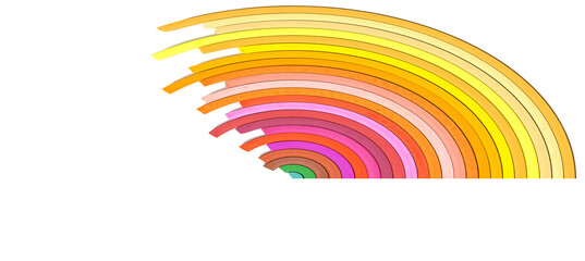 gradient spectrum circular motion background