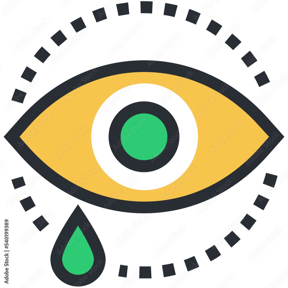 Poster eye drop