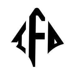 IFD logo. IFD logo letter logo design vector image. IFD letter logo design. IFD modern and creative letter logo. 3 letter logo Vector Art Stock Images.  
 