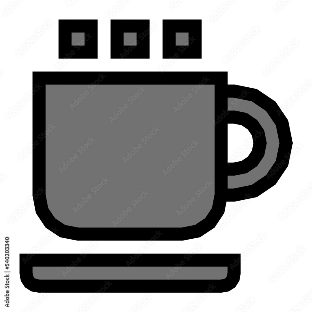 Wall mural Hot Tea Vector Icon