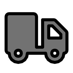 Delivery Van Vector Icon