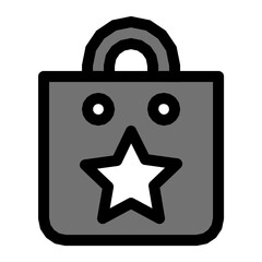 Shopping Bag Vector Icon