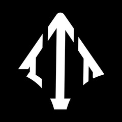 IIT logo. IIT logo letter logo design vector image. IIT letter logo design. IIT modern and creative letter logo. 3 letter logo Vector Art Stock Images.