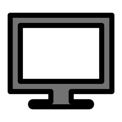 Monitor Vector Icon
