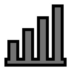 Signal Bars Vector Icon