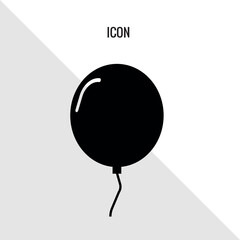 Balloon vector icon illustration sign