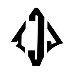 IJJ logo. IJJ logo letter logo design vector image. IJJ letter logo design. IJJ modern and creative letter logo. 3 letter logo Vector Art Stock Images.  