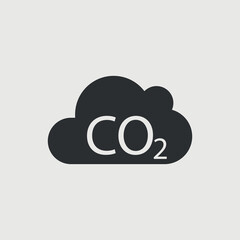 Obraz premium Global warming vector icon illustration sign