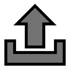 Uploading Vector Icon