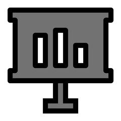 Flip Chart Vector Icon