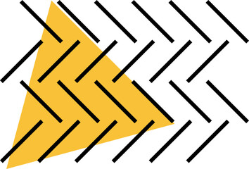 Abstract Geometric Memphis Element
