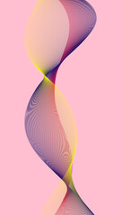 abstract background with waves