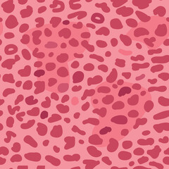 Pink cheetah skin pink female seamless background © Ольга Бошарова