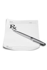Medical Prescription with Pen