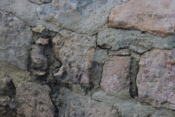 A wall or ground texture that can be used as a background. Stone texture