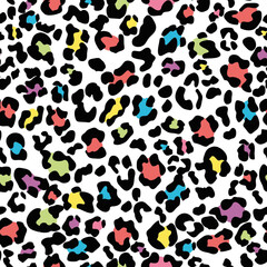 hyena pattern colorful