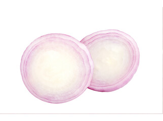 Obraz na płótnie Canvas onion isolated on transparent png