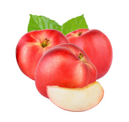 Peach on transparent png