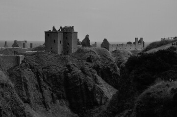 Dunnotar castle wild and beautiful