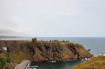 Dunnotar castle wild and beautiful
