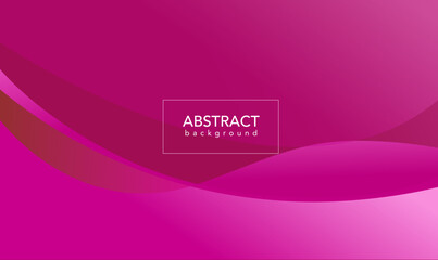 Abstract Pink background with waves, Pink banner, Pink gradient