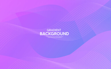 Abstract Purple background with waves, Purple background, Purple Gradient
