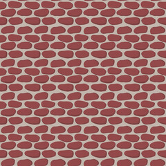 Seamless pattern brown brick backgroud vector 