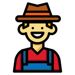 farming and gardening glyph icon