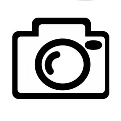 Photo camera vector icon