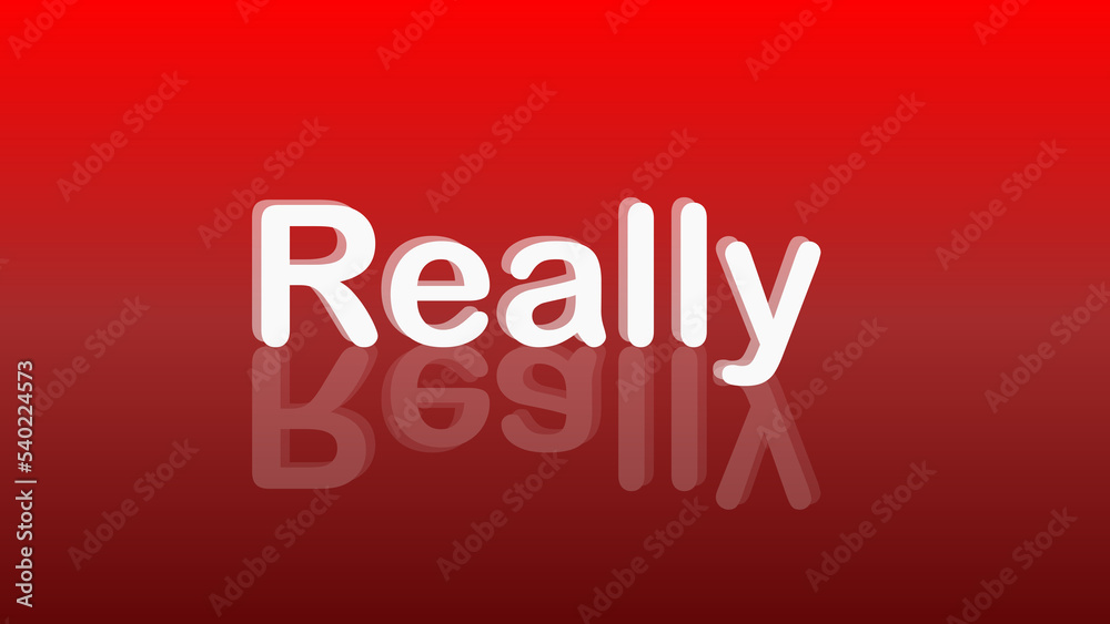 Fototapete really text rotating 3d rendering text motion graphics animation.