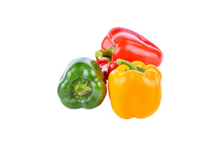 red pepper  isolated on transparent png