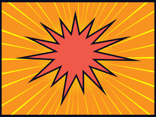 Art illustration design concept background retro wallpaper vintage pop art comics