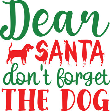 Christmas  Dog Svg Desings Cut Fail 