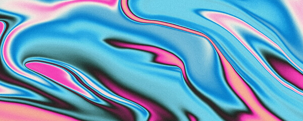Liquid colorful gradient grainy texture