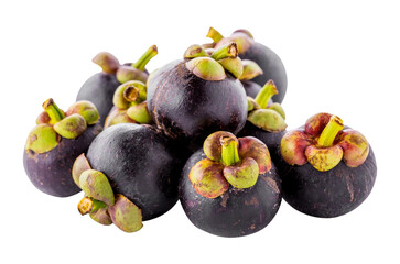 mangosteen isolated and save as to PNG file - 540236185