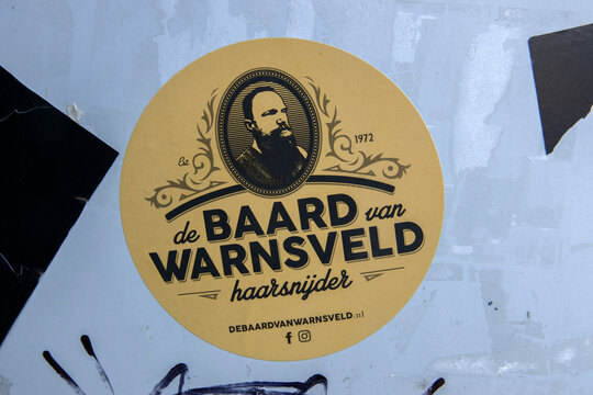 Sticker De Baard Van Warnsveld At Amsterdam The Netherlands 2020