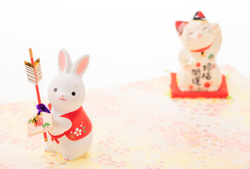 年賀状 2023年 うさぎ