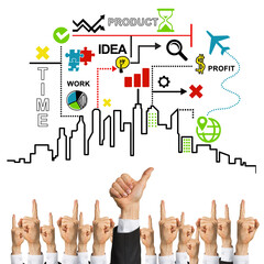 Business and teamwork concept