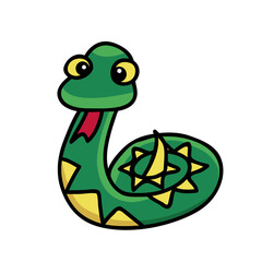 Naklejka premium snake