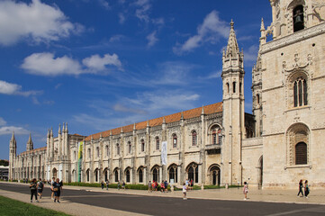Obraz premium Monastery of Los Jeronimos. Lisbon, Portugal.