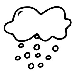 Doodle weather icon