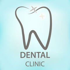 Logo for a dental clinic.