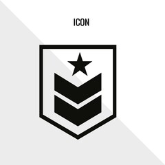 Military vector icon illustration sign