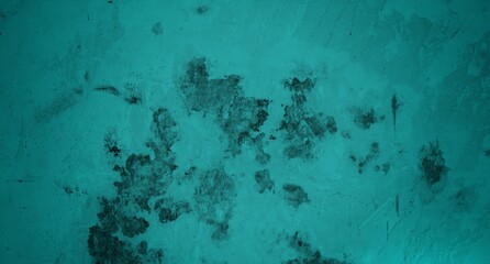 textured old wall art background with dark side, old wall surface full of moss, unique crack textured old wall