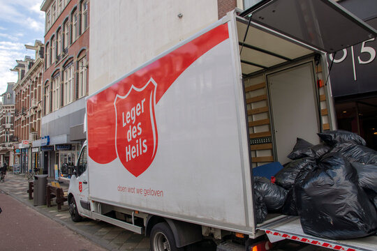 Army Of Salvation Company Truck At Amsterdam The Netherlands 2019