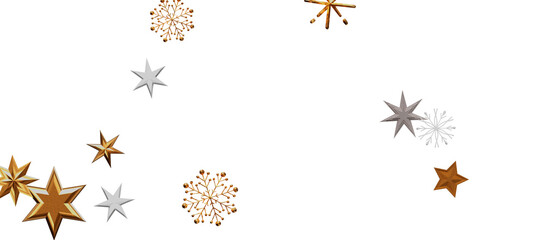 Falling snow at night. Bokeh lights