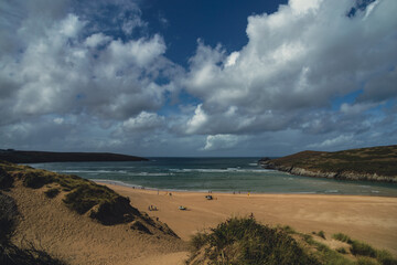 the beach of the sea