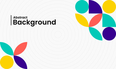 Abstract minimalist line background template